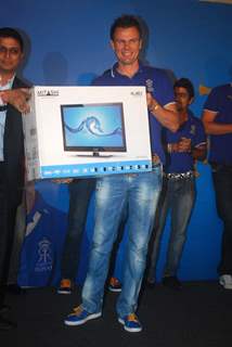 Rajasthan Royals team launches new range of Lcd Mitashi