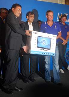 Rajasthan Royals team launches new range of Lcd Mitashi