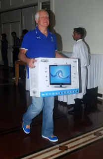 Rajasthan Royals team launches new range of Lcd Mitashi
