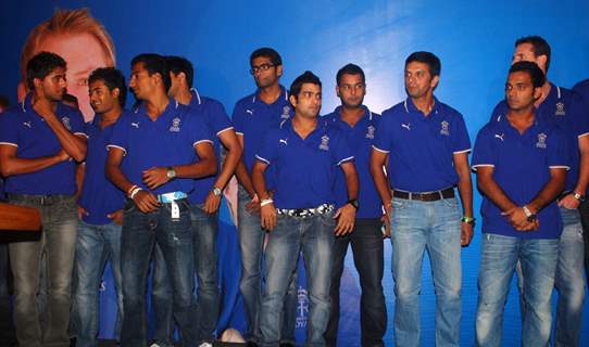 Rajasthan Royals team launches new range of Lcd Mitashi