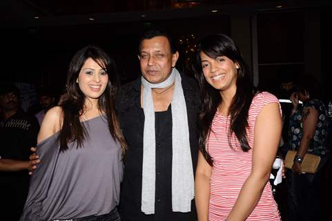 Mithun Chakraborty and Mugdha Godse at Red Hot: Haunted Success bash Novotel