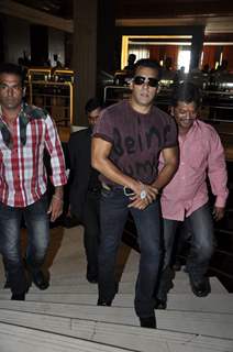 Salman Khan at Ready live mad concert announcement at Novotel Juhu Mumbai