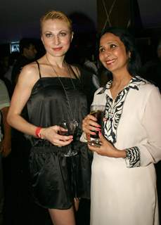 Fashion designer Leena Singh at the launch of Ford Model hunt, in New Delhi