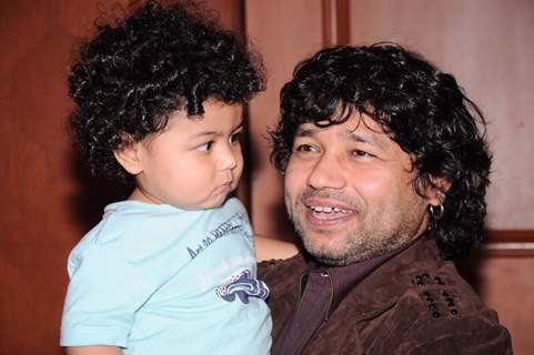 Kailash Kher at Sa Re Ga Ma Little Champs press meet at JW Marriott. .