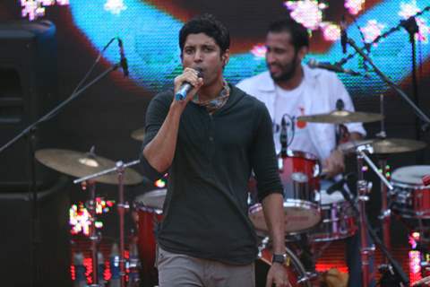 Farhan Akhtar music concert at Fun In the sun