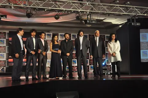 Sonu Nigam, Aditya Narayan, Shreya Ghosal and Sanjay Leela Bhansali at 'X Factor India' Launch