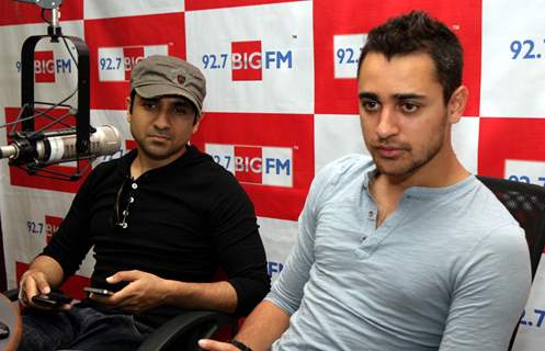 Imran Khan at 92.7 BIG FM to promote his film 'Delhi Belly'