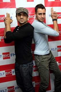 Imran Khan at 92.7 BIG FM to promote his film 'Delhi Belly'