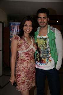 Deepshikha Nagpal and Kaishav Arora at Yogesh Lakhani Bright at film 'Ready'