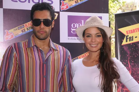 Participants at Fear Factor Khatron Ke Khiladi Season 4 bash