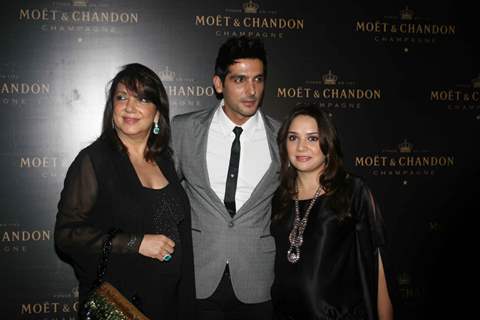 Zayed Khan at Farah Ali Khan's dinner for Moet & Chandon champagne launch