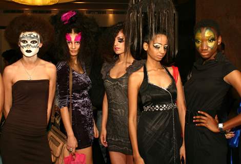 The fashion show by new graduate designers from Pearl Academy of Fashion,in New Delhi