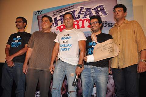 Salman Khan at Chillar Party film first look