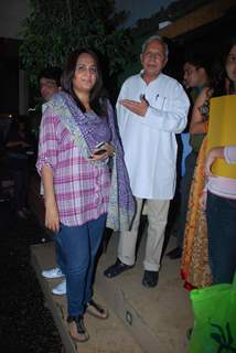 Shefali Kejriwal with Raman Kumar at Ss Se Sarsati launch party of Ocean Multimedia India