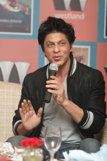 Shah Rukh Khan unveils Bombay Duck is a Fish book by Kanika Dhillon at Taj Lands End in Mumbai