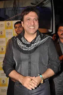 Govinda at Pony Verma's Indian School of Performing Arts school launch, Andheri. .