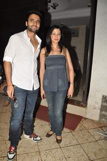 Jackky Bhagnani and Aditi Gowitrikar at I AM She 2011 Miss Universe Pageant at Tantra Entertainment