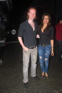 Shama Sikander and Alex O Neil at Miss Malini's Cointreau event