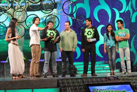 Cast of Always Kabhi Kabhi on NDTV Greenathon that took place at Yash Raj Studio