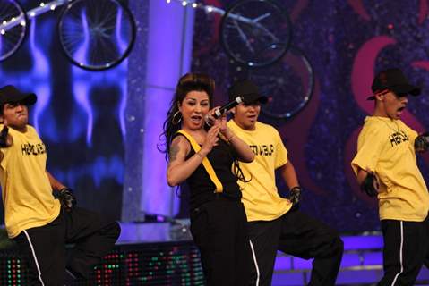 Hard Kaur on NDTV Greenathon that took place at Yash Raj Studio