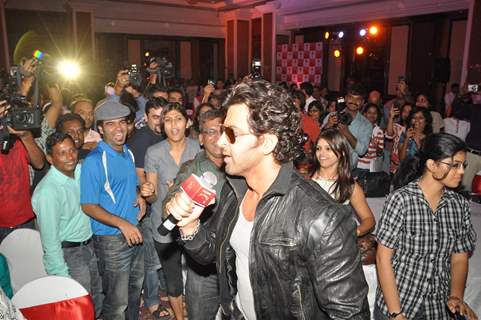 Hrithik Roshan at television’s reality show platform, 'Just Dance' press meet at TajLands End