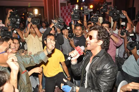 Hrithik Roshan at television’s reality show platform, 'Just Dance' press meet at TajLands End