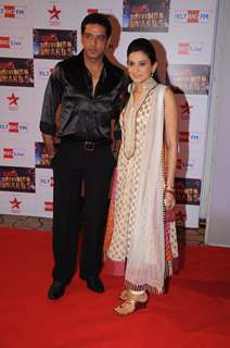 Smita Bansal and Anup Soni at Big Television Awards at Yashraj Studios