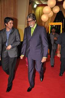 Amitabh Bachchan at Big Television Awards at YashRaj Studios