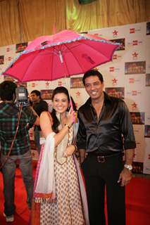 Smita Bansal and Anup Soni at Big Television Awards at Yashraj Studios