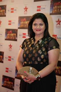 Pragati Mehra at Big Television Awards at YashRaj Studios