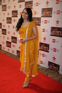 Natasha Sharma at Big Television Awards at YashRaj Studios