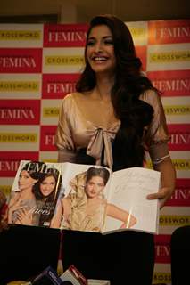 Sonam Kapoor at Femina Magazine event at Crossword Store in PVR Dynamix Mall in Juhu, Mumbai