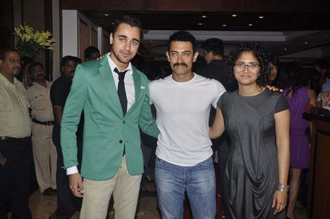 Imran Khan, Kiran Rao at Aamir Khan productions celebrates 10th anniversary at Taj Lands End, Mumbai