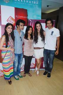 Always Kabhi Kabhi cast Ali, Giselle, Zoa and Satyajeet at Gitanjali D'damas new collection launch
