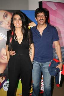 Mini Mathur with husband at Premiere of the Movie Always Kabhi Kabhi at PVR, Juhu