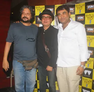 Vinay Pathak and Amol Gupte at Bheja Fry 2 premiere at Fun