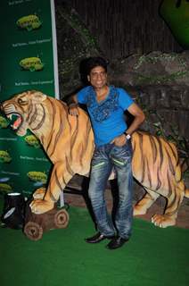 Raju Shrivastav at Rainforest restaurant launch in Andheri