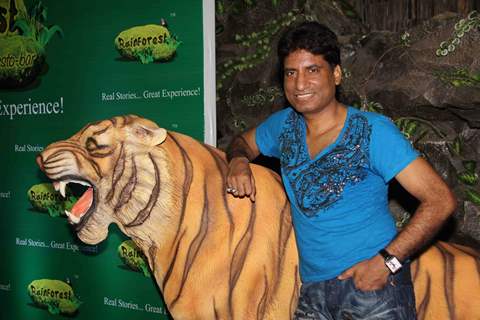 Raju Shrivastav at Rainforest restaurant and Bar launch in Andheri