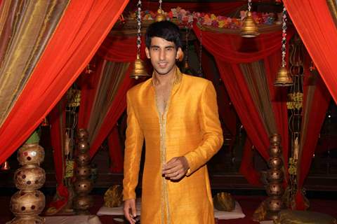 Manish Tulsiyani at Chhajje Chhajje Ka Pyaar tvshow on location shoot