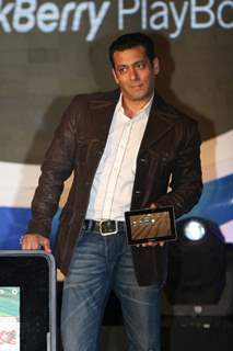 Salman Khan launches Blackberry Playbook tablet in Mumbai