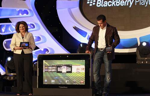 Salman Khan launches Blackberry Playbook tablet in Mumbai