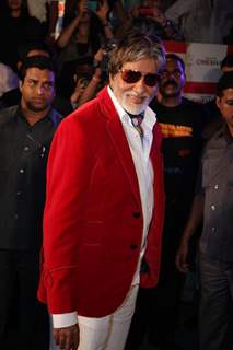 Amitabh Bachchan launch the music video of film Bbuddah...Hoga Terra Baap titled at Cinemax in Versova, Mumbai