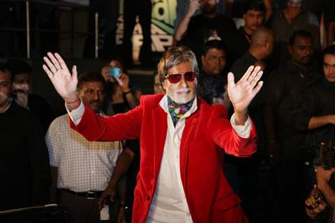 Amitabh  Bachchan launch the music video of film Bbuddah...Hoga Terra Baap titled at Cinemax in Versova, Mumbai