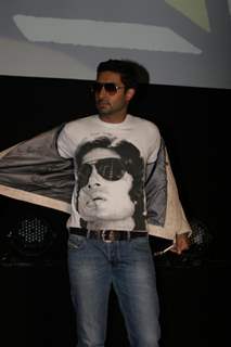 Abhishek Bachchan launch the music video of film Bbuddah...Hoga Terra Baap titled at Cinemax in Versova, Mumbai