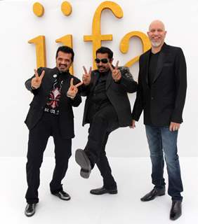 Shankar, Ehsaan and Loy at IIFA Green Carpet