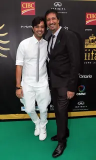 Salim and Sulaiman Merchant at IIFA Rocks Green Carpet