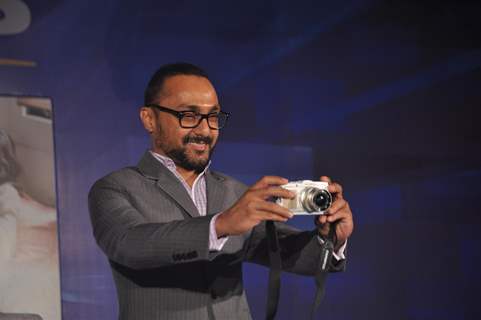 Rahul Bose brand ambassado launch 'Olympus Trinity Series Camera' at ITC hotel Parel