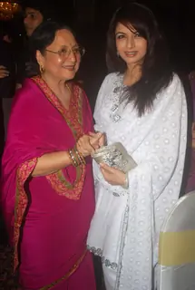 Bhagyashree at Sudesh Bhosle's birthday bash