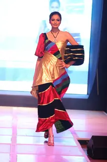Models walk the ramp for INIFD Annual Fashion show at ST Andrews