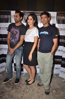 Zindagi Na Milegi Dobara cast Farhan, Katrina and Abhay ties up with UTV Movies at Mehboob